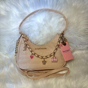 NEW Juicy Couture Princess Charming Shoulder Bag Sandstone